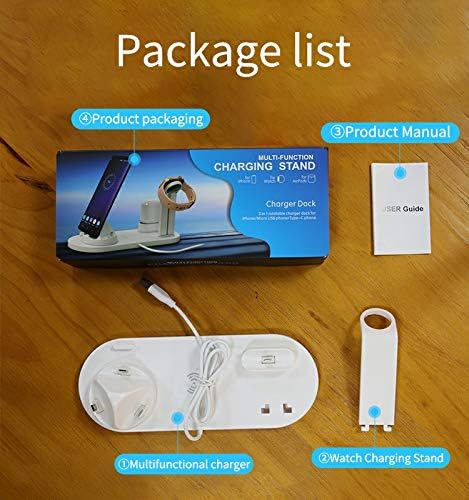 3-in-1 Multi-Function Charging Stand – Fast & Convenient Charging