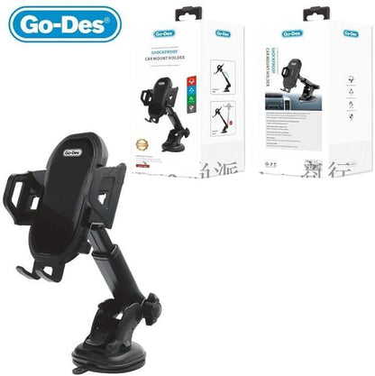 360° Rotatable Car Phone Holder – Adjustable & Secure Mount