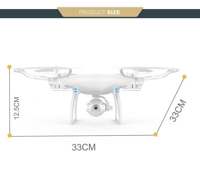 Drone Sky LH-X25 with HD Camera | Foldable RC Quadcopter