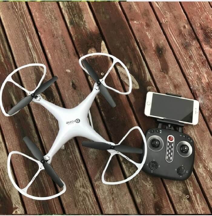 Drone Sky LH-X25 with HD Camera | Foldable RC Quadcopter