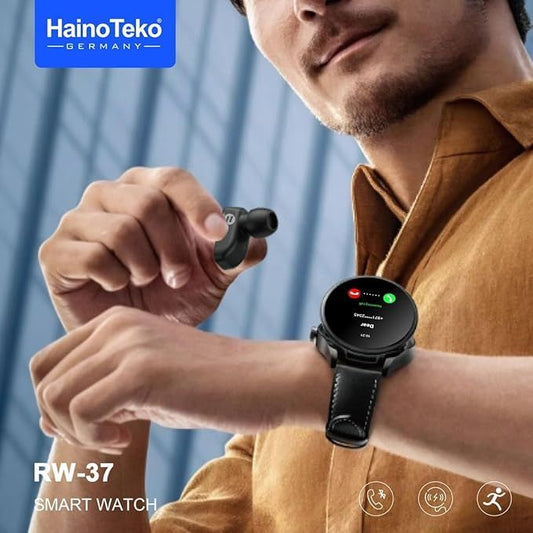 GTS 5 Smartwatch with Wireless Earbuds – 2-in-1 Bluetooth Calling Fitness Watch | TIND UAE