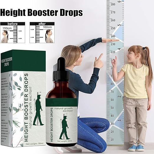 Natural Height Booster Drops 30ml | Growth Support Formula