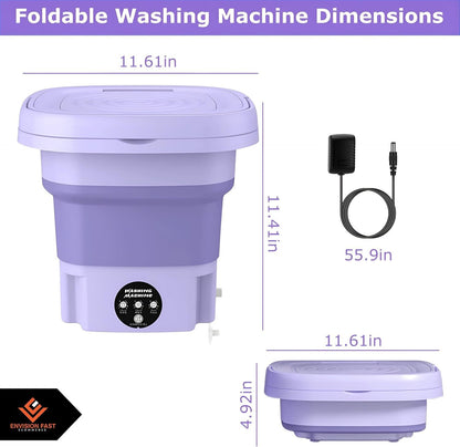 Compact Mini Washing Machine – Portable, Efficient & Space-Saving