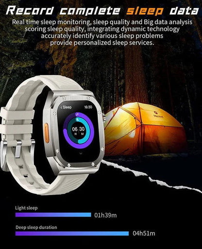 Z79 Max Smartwatch – Rugged Outdoor Bluetooth Fitness Watch for Men | Waterproof Adventure Smartwatch