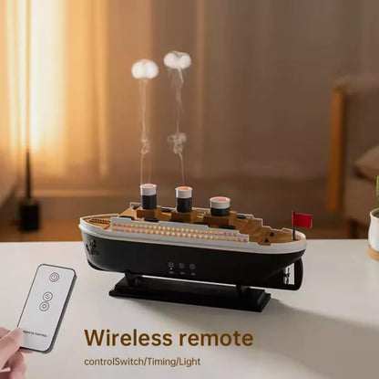 Titanic Steam Ship Humidifier & Diffuser – Unique Home Aroma & Air Moisturizer