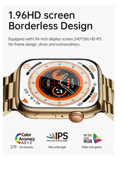 X99 Ultra Max Smartwatch – Premium AMOLED Bluetooth Fitness Watch for Men | TIND UAE